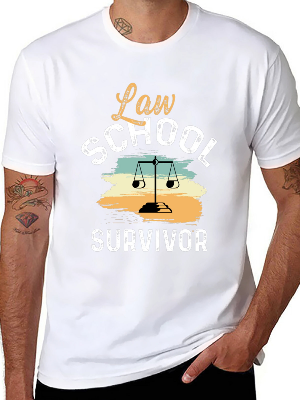 Law School Survivor T-Shirt - Graduation Gift