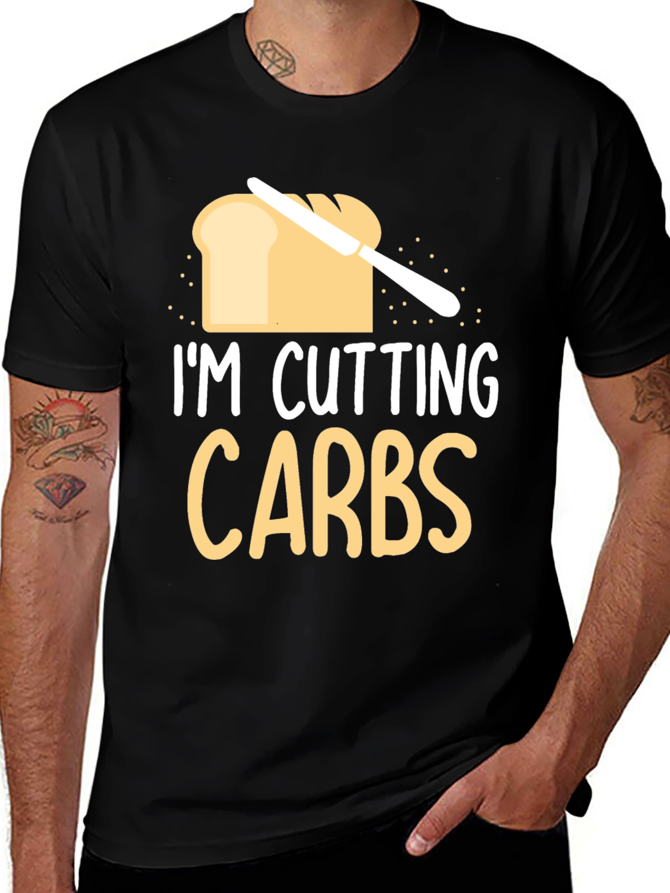 Cutting Carbs Graphic Tee - Unisex