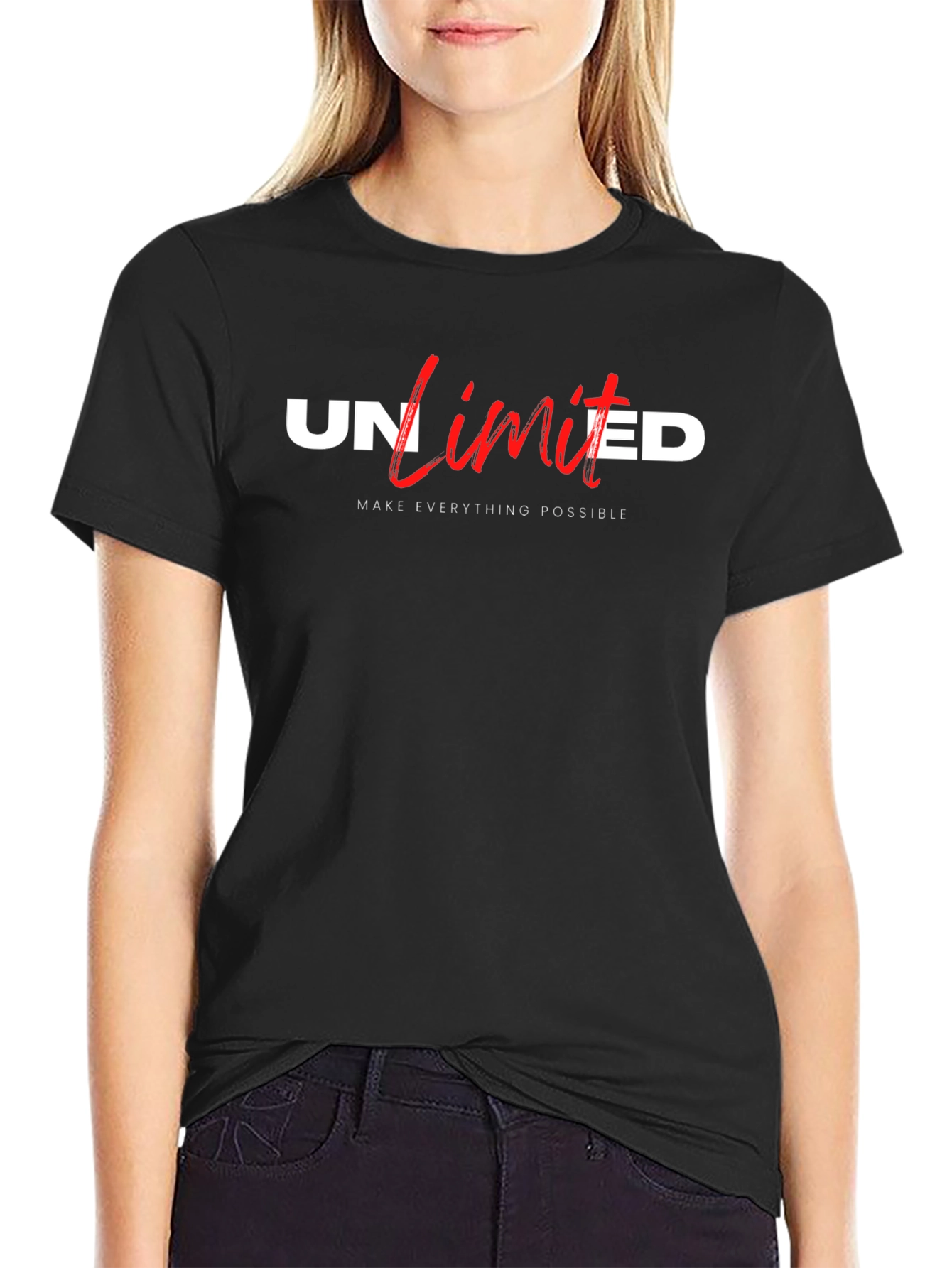 Unlimited Vision Black T-Shirt
