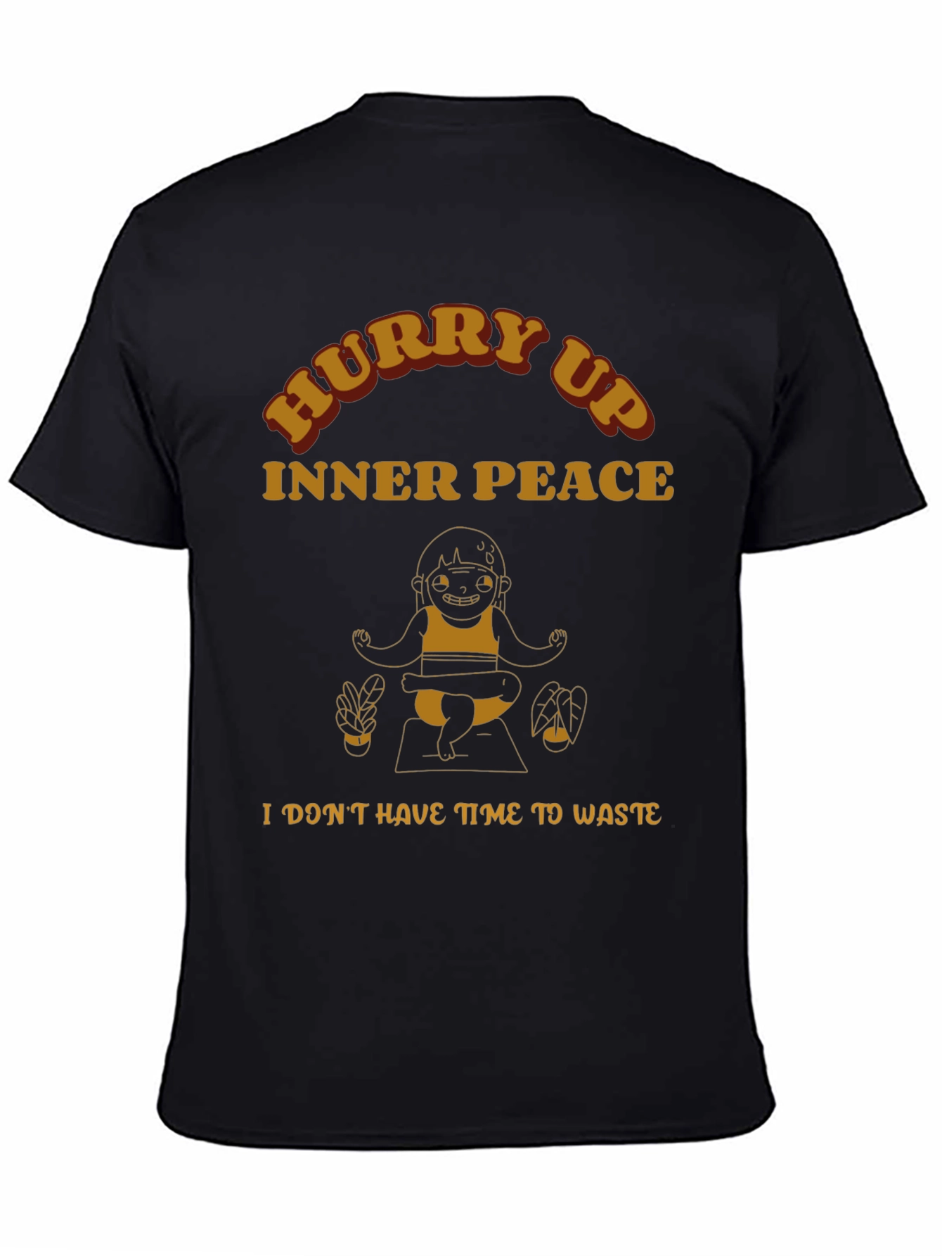 Hurry Up Inner Peace Graphic Tee