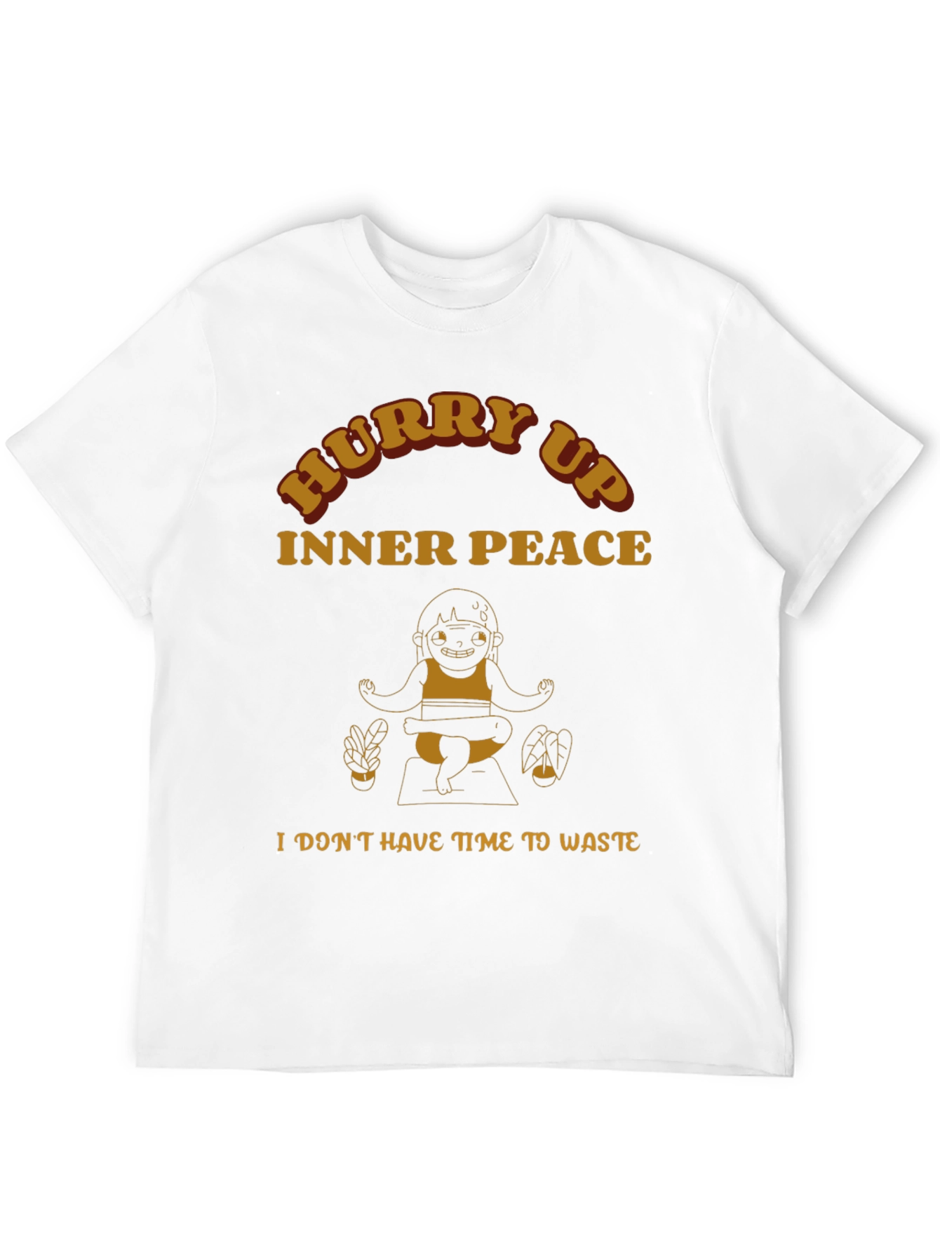 Hurry Up Inner Peace Graphic Tee