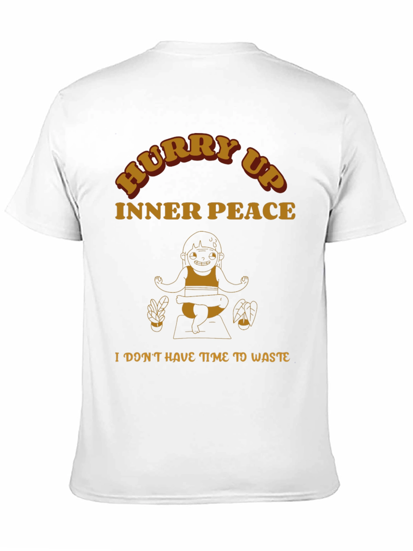 Hurry Up Inner Peace Graphic Tee