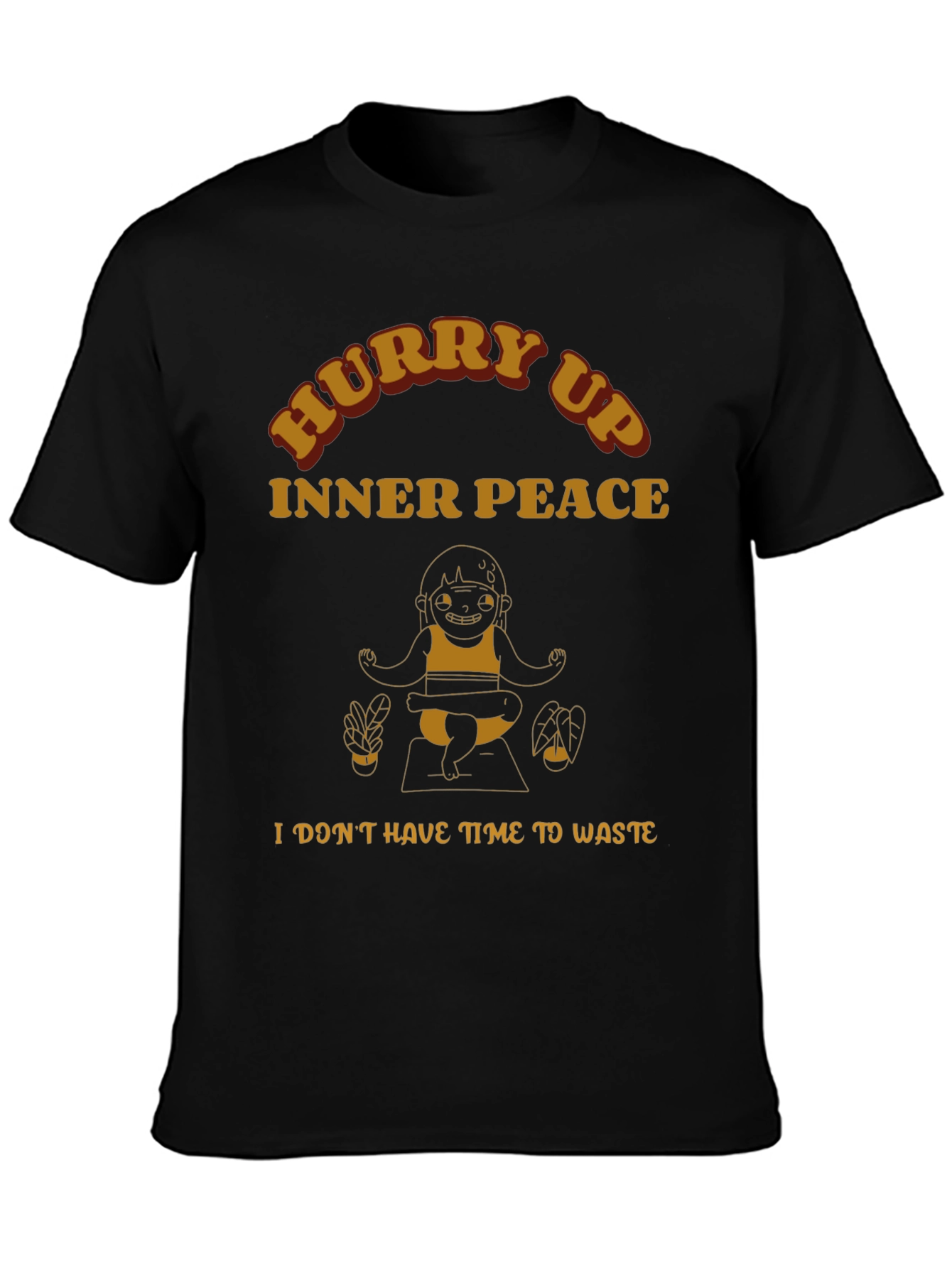 Hurry Up Inner Peace Graphic Tee
