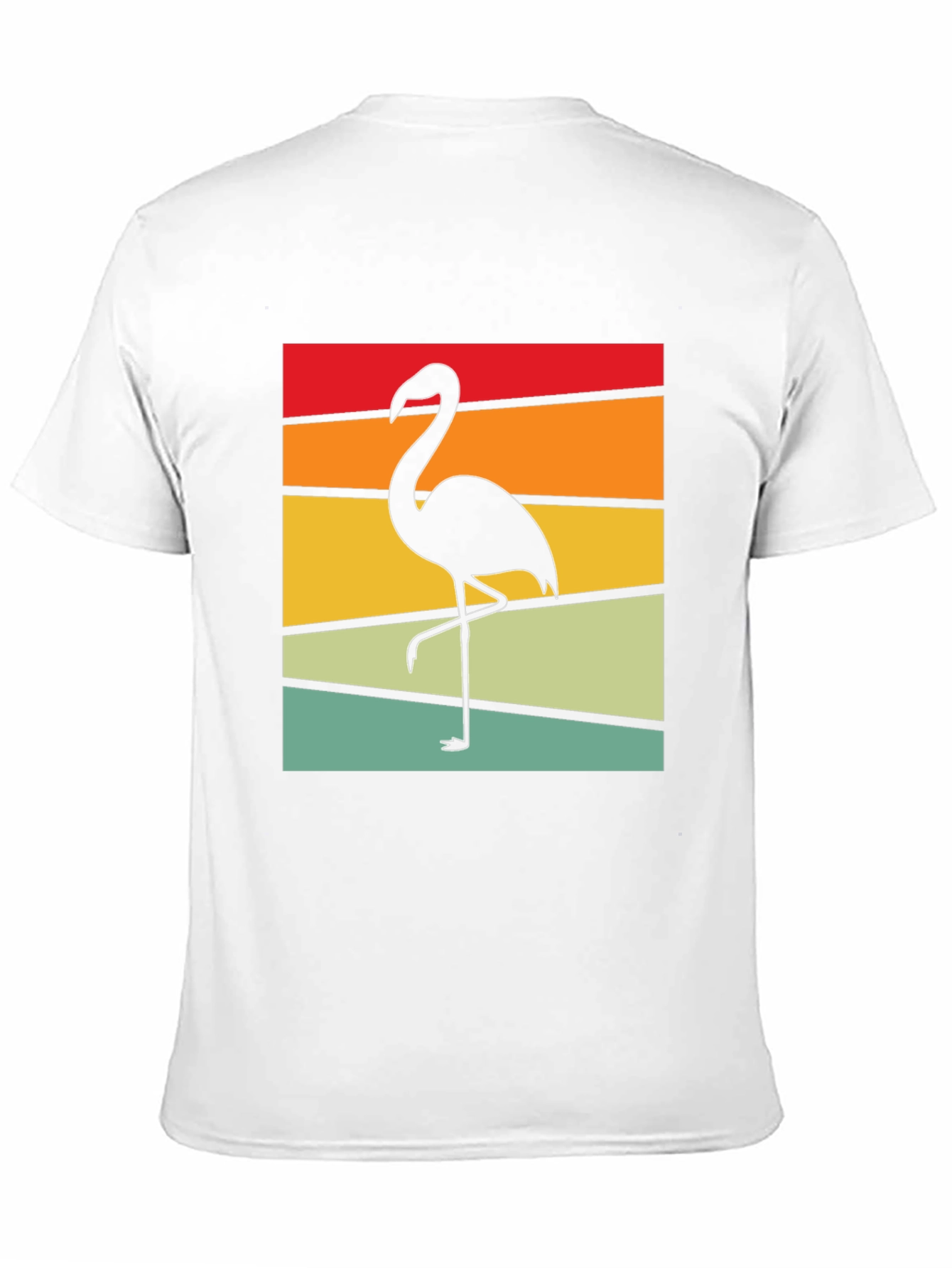 Retro Flamingo Graphic T-Shirt