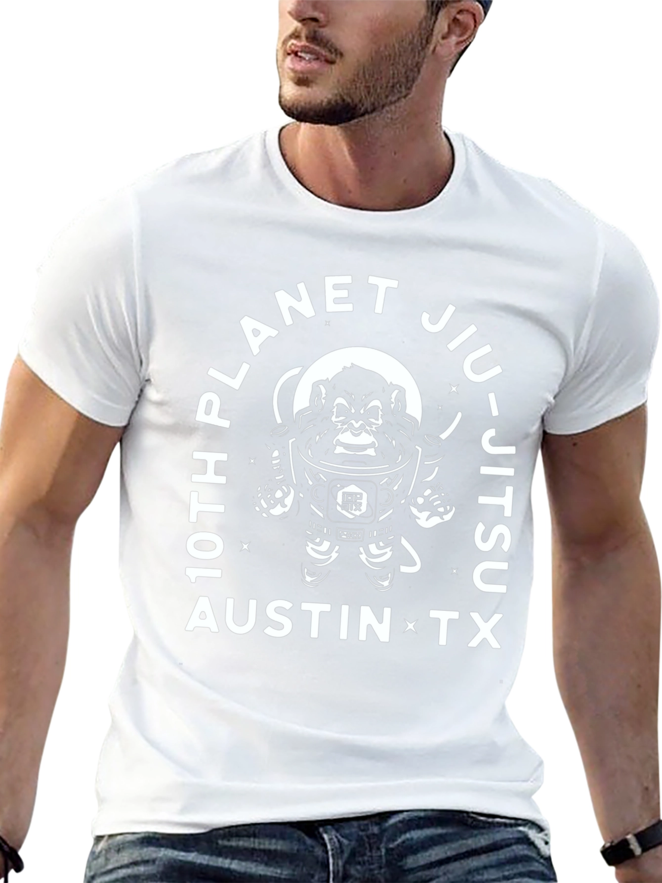 10th Planet Jiu-Jitsu Austin TX Black T-Shirt