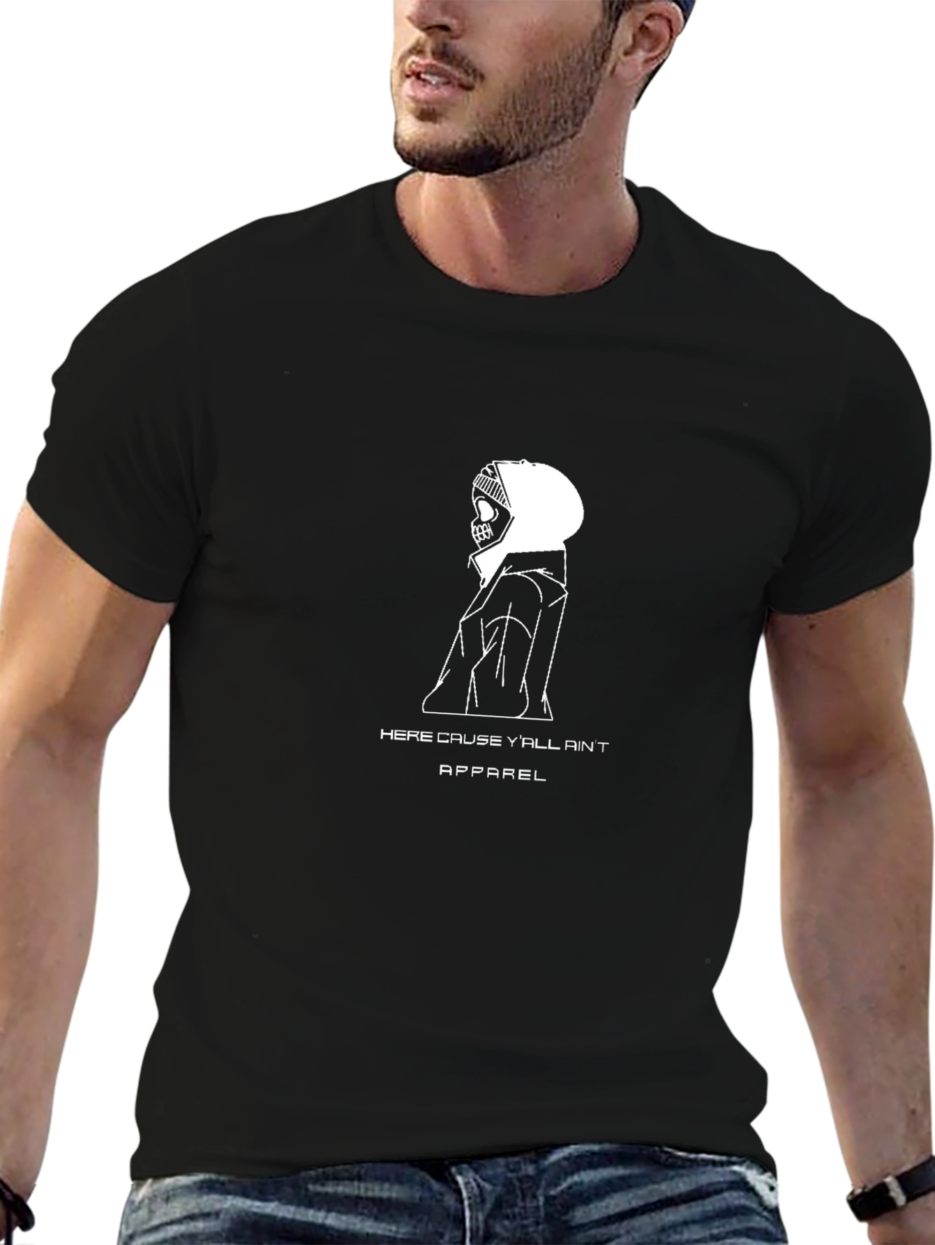 Edgy Graphic Tee - Casual Streetwear