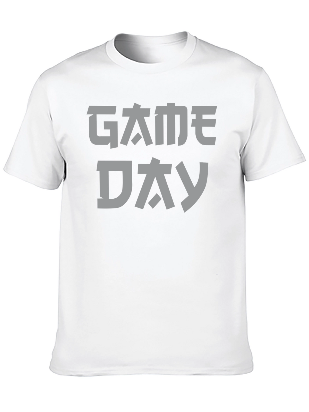 Japanese Game Day Graphic Tee - Black Cotton T-Shirt