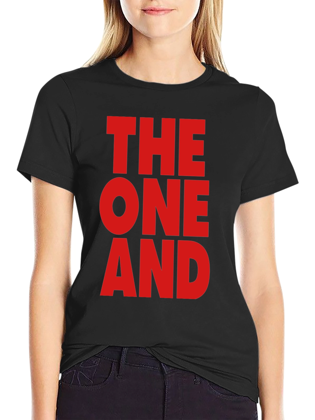The One and Only Graphic Tee - Black T-Shirt
