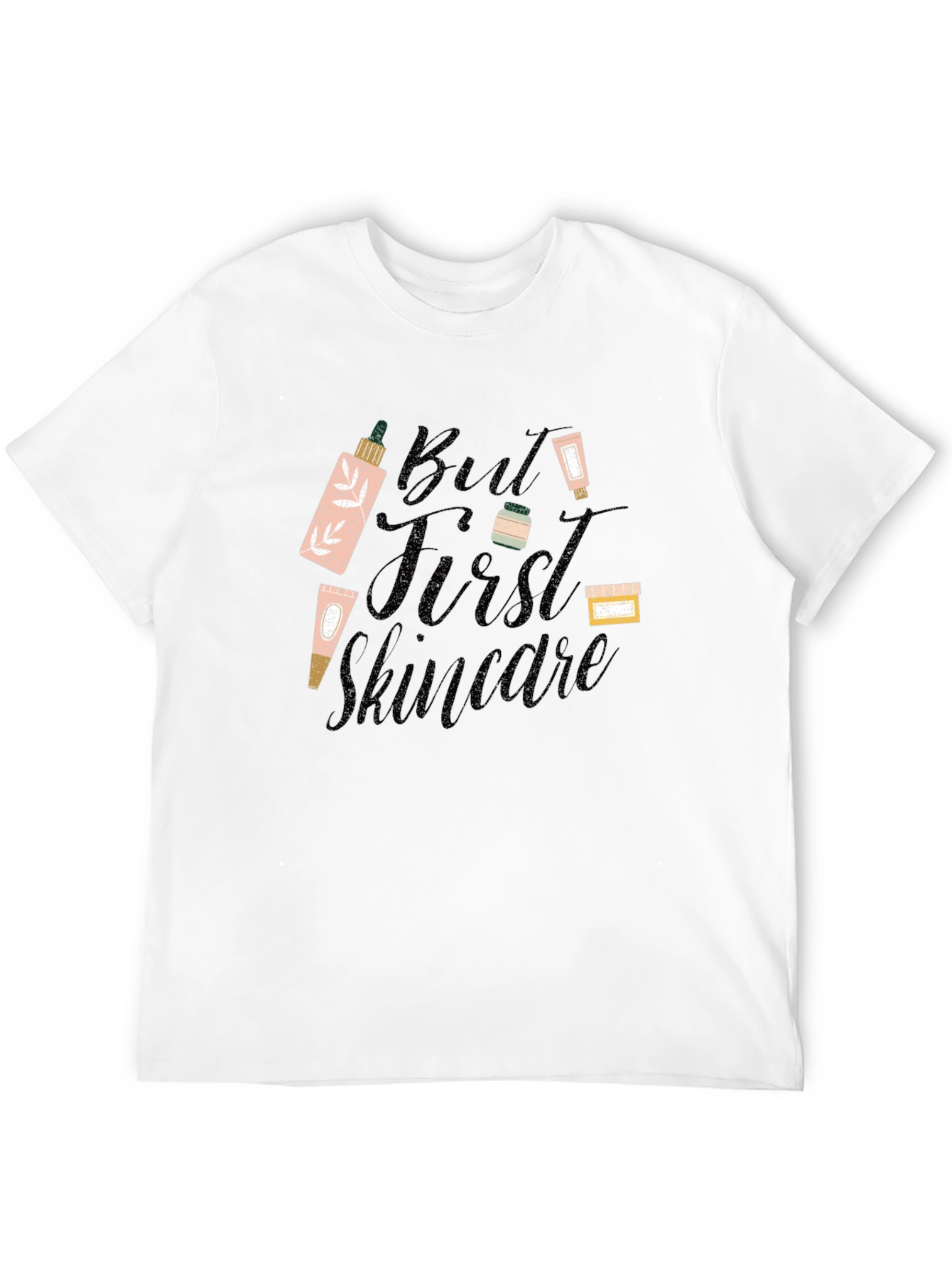 But First Skincare Black T-Shirt - Beauty Lover Tee