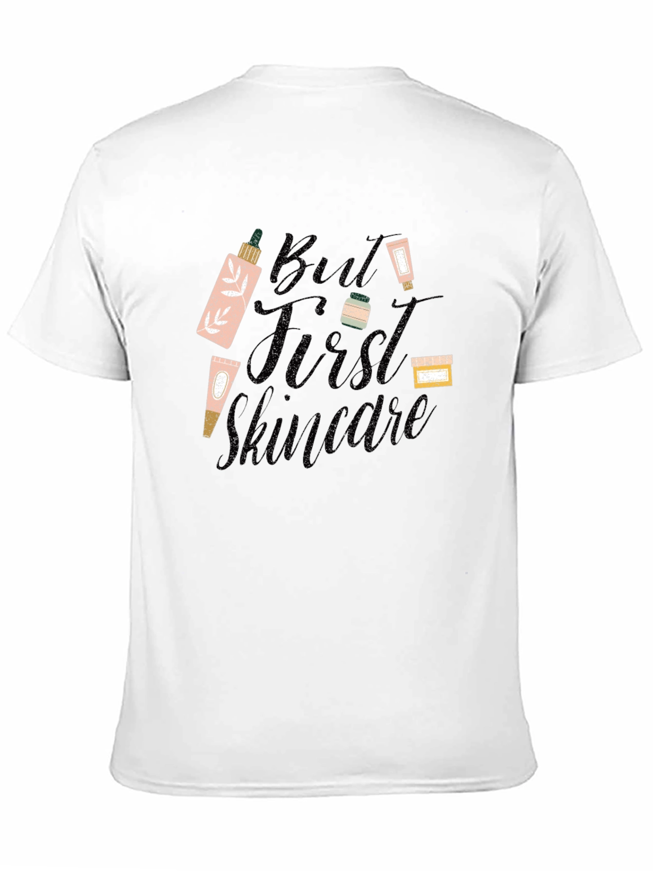 But First Skincare Black T-Shirt - Beauty Lover Tee