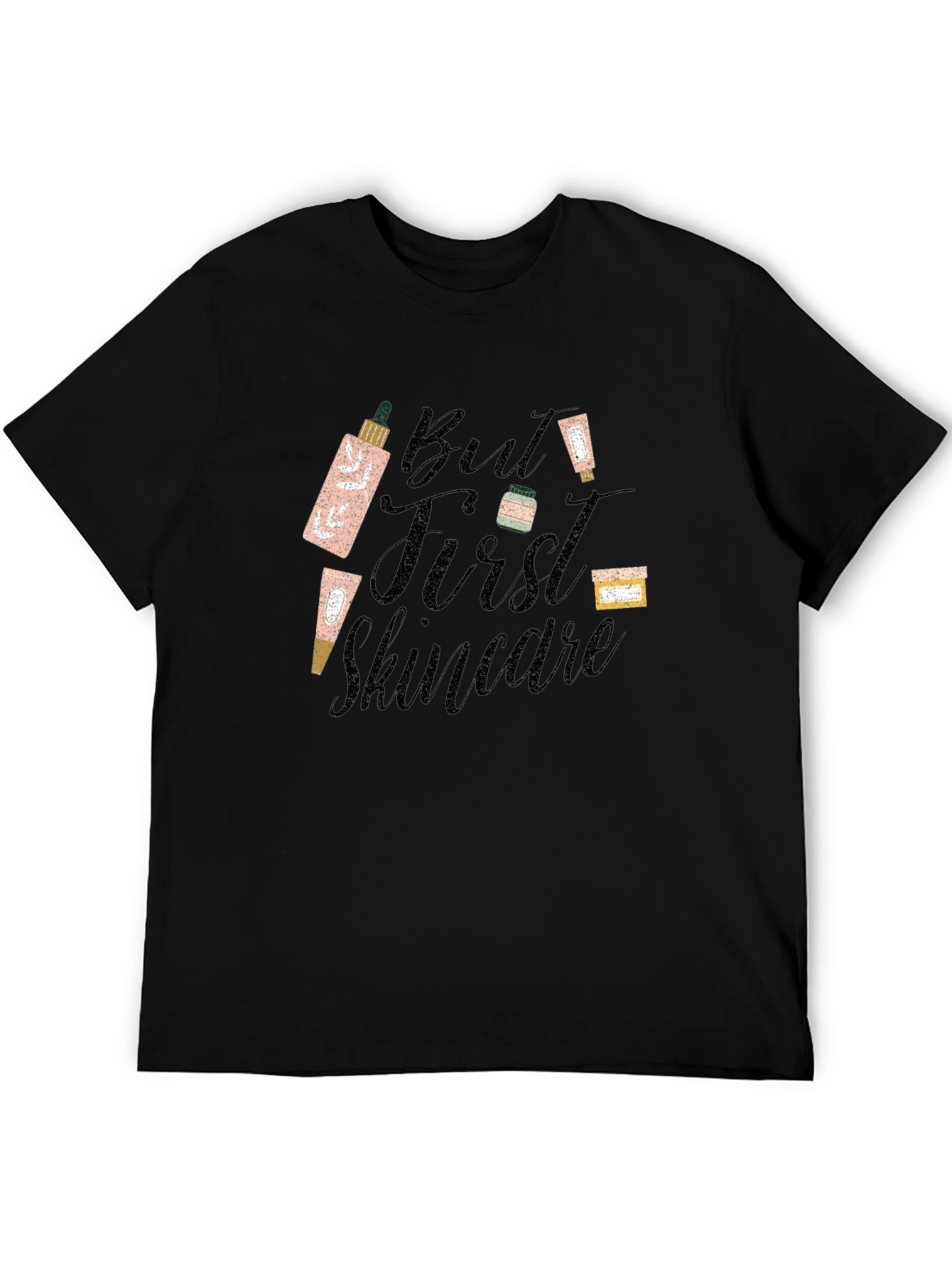 But First Skincare Black T-Shirt - Beauty Lover Tee