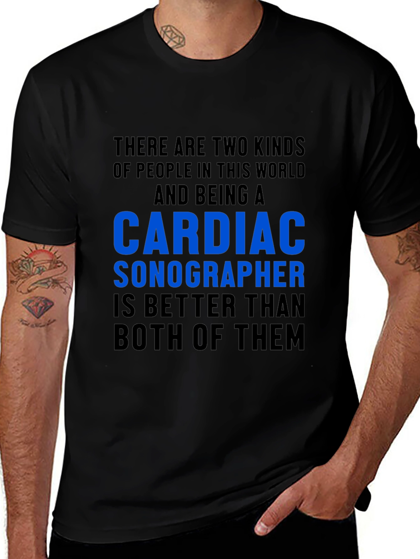 Cardiac Sonographer T-Shirt Funny Gift Idea
