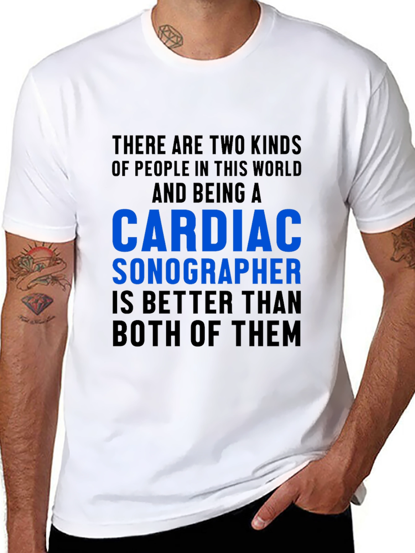 Cardiac Sonographer T-Shirt Funny Gift Idea