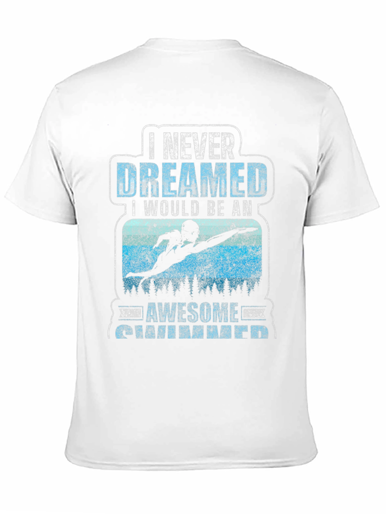 Awesome Swimmer Graphic T-Shirt