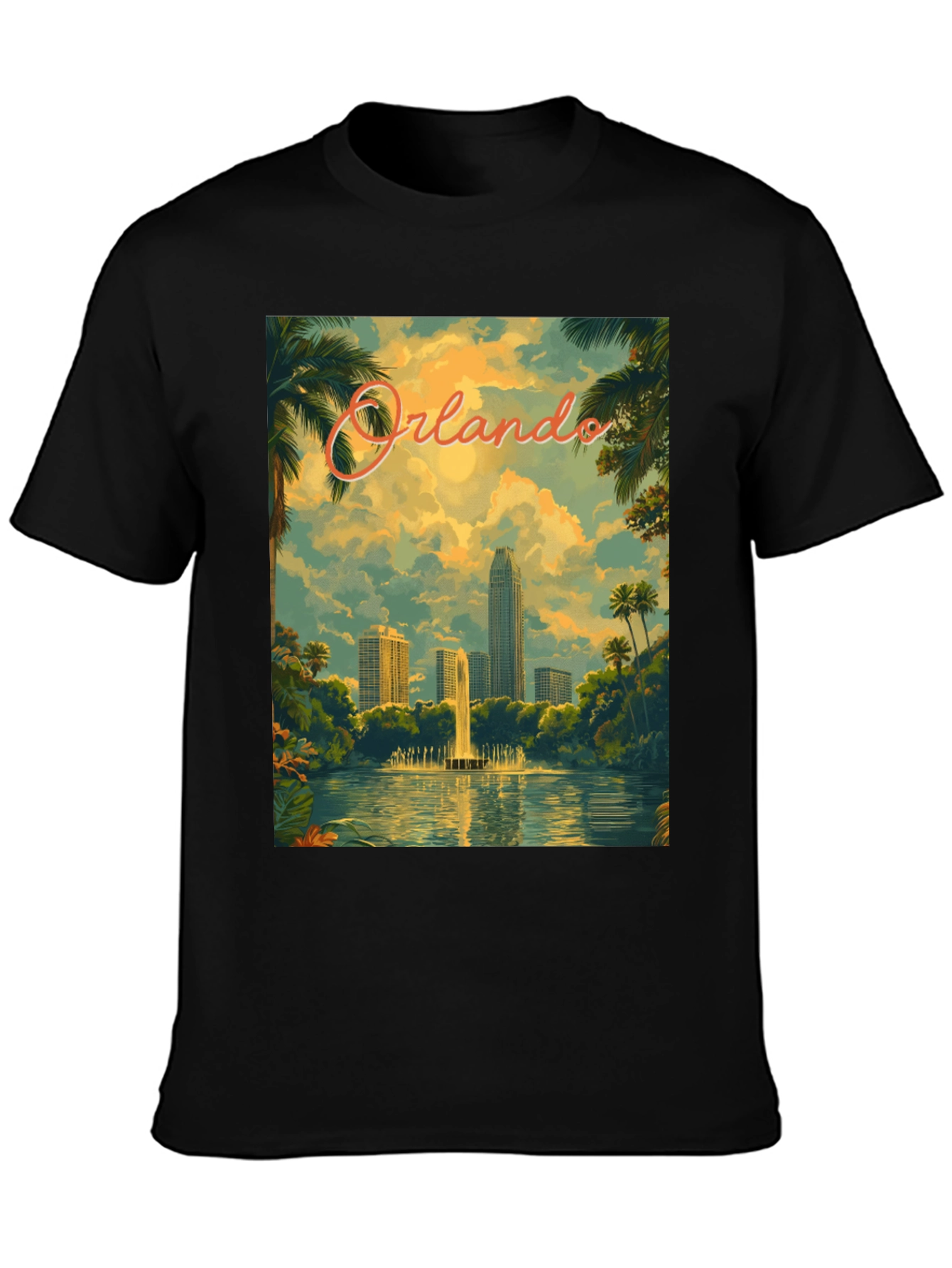 Orlando Cityscape Graphic Tee