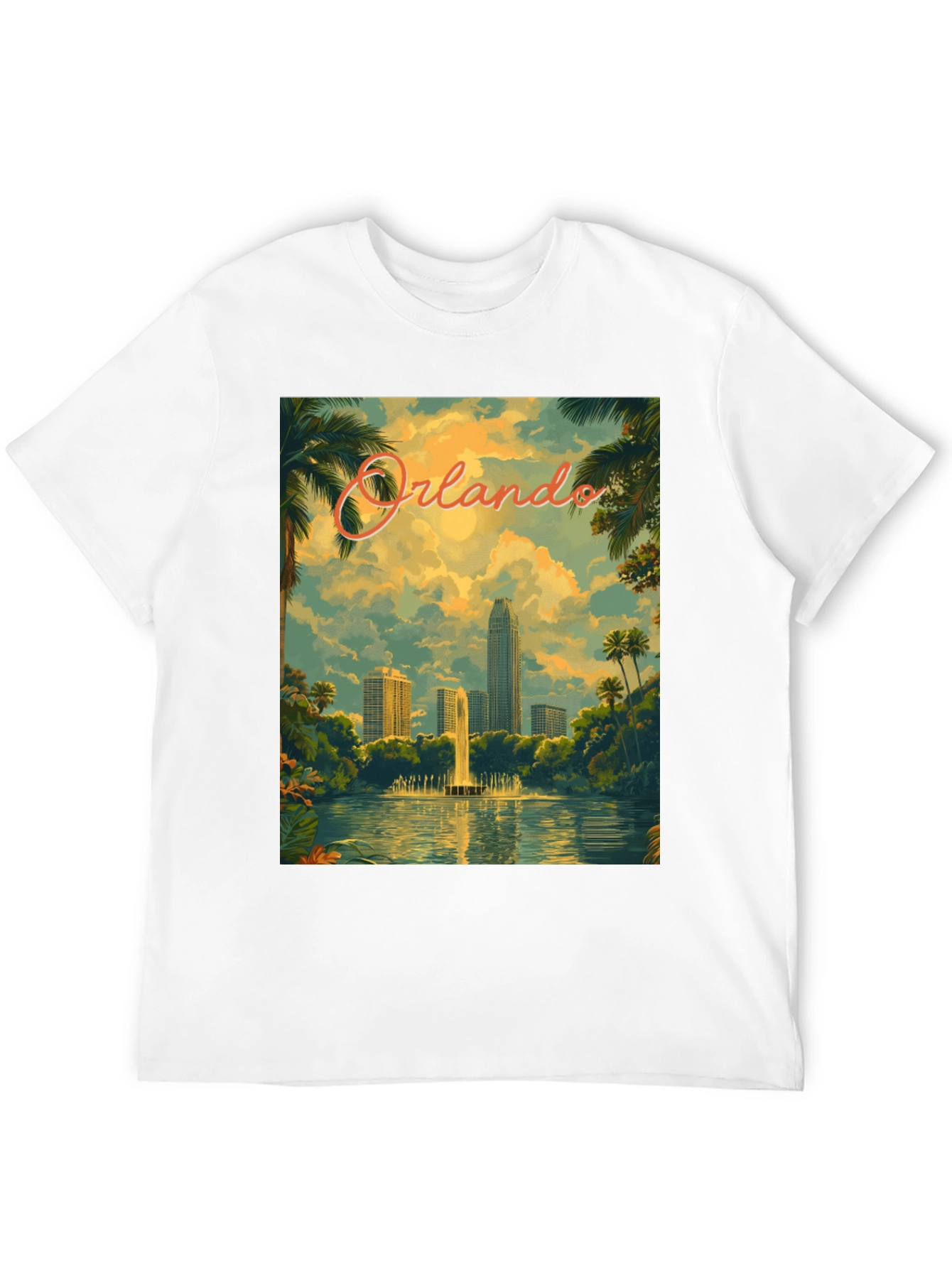 Orlando Cityscape Graphic Tee