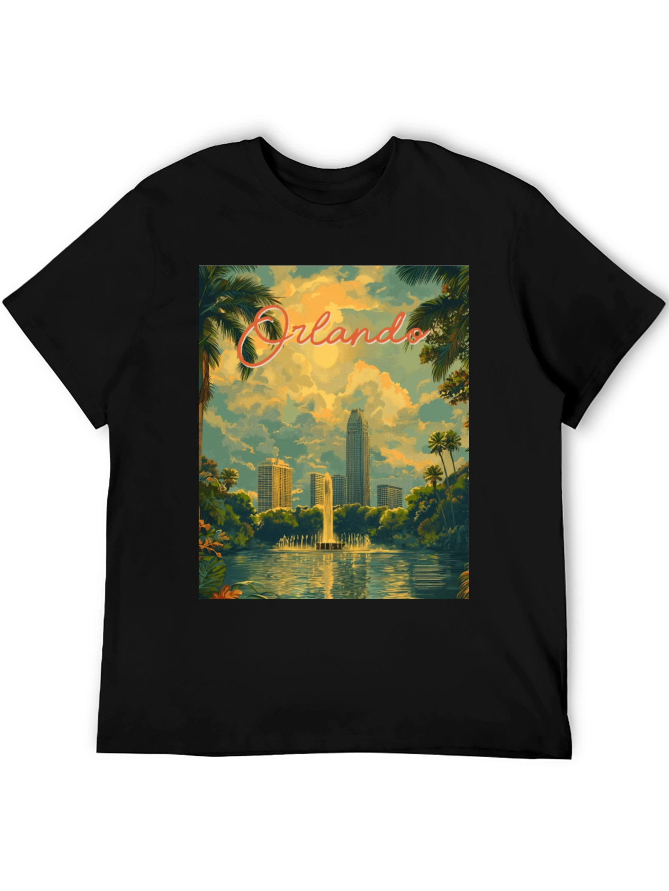 Orlando Cityscape Graphic Tee
