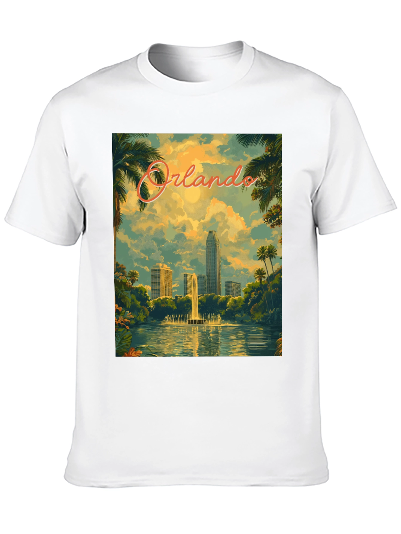 Orlando Cityscape Graphic Tee