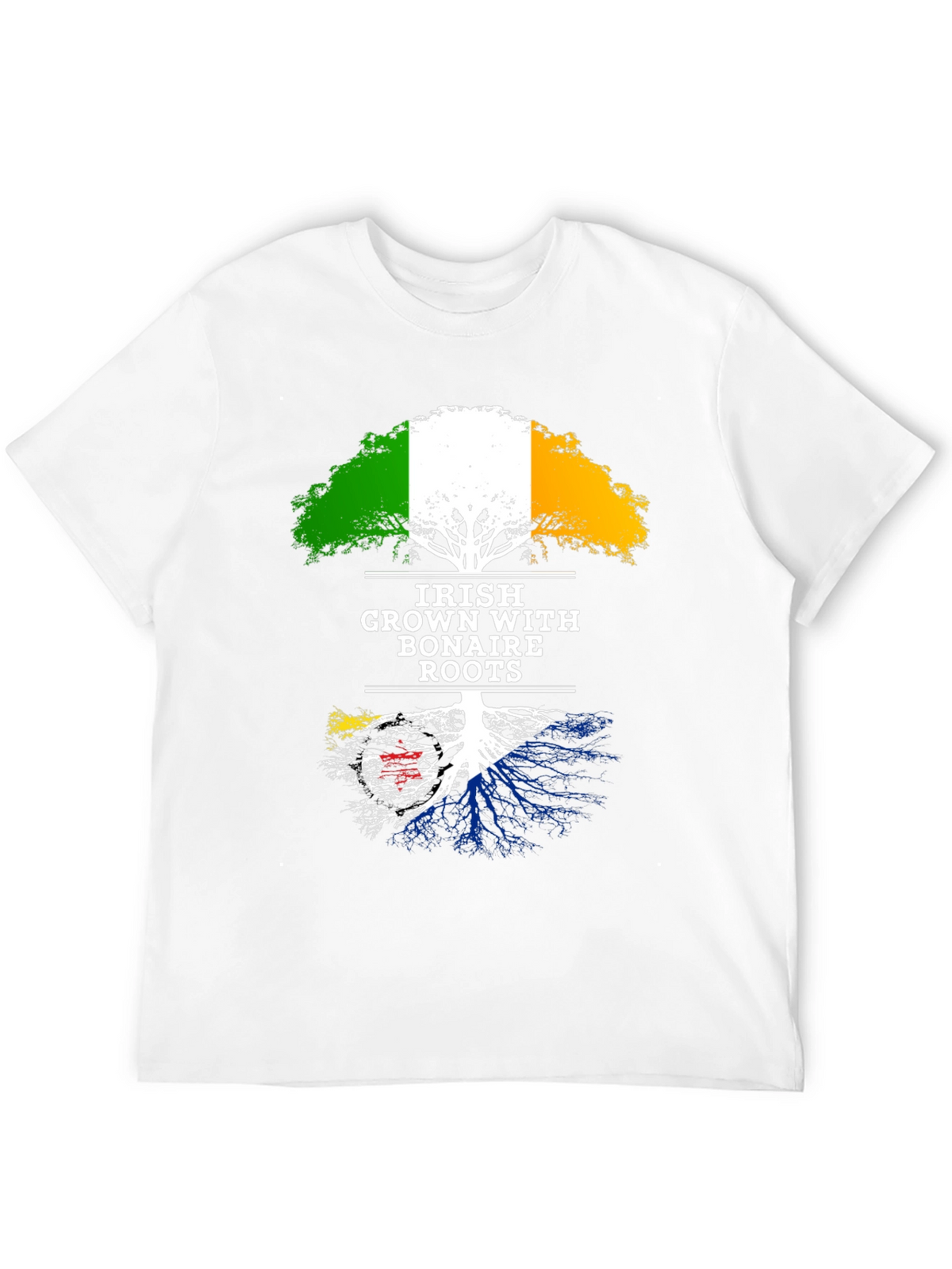 Irish Grown with Bonaire Roots T-Shirt