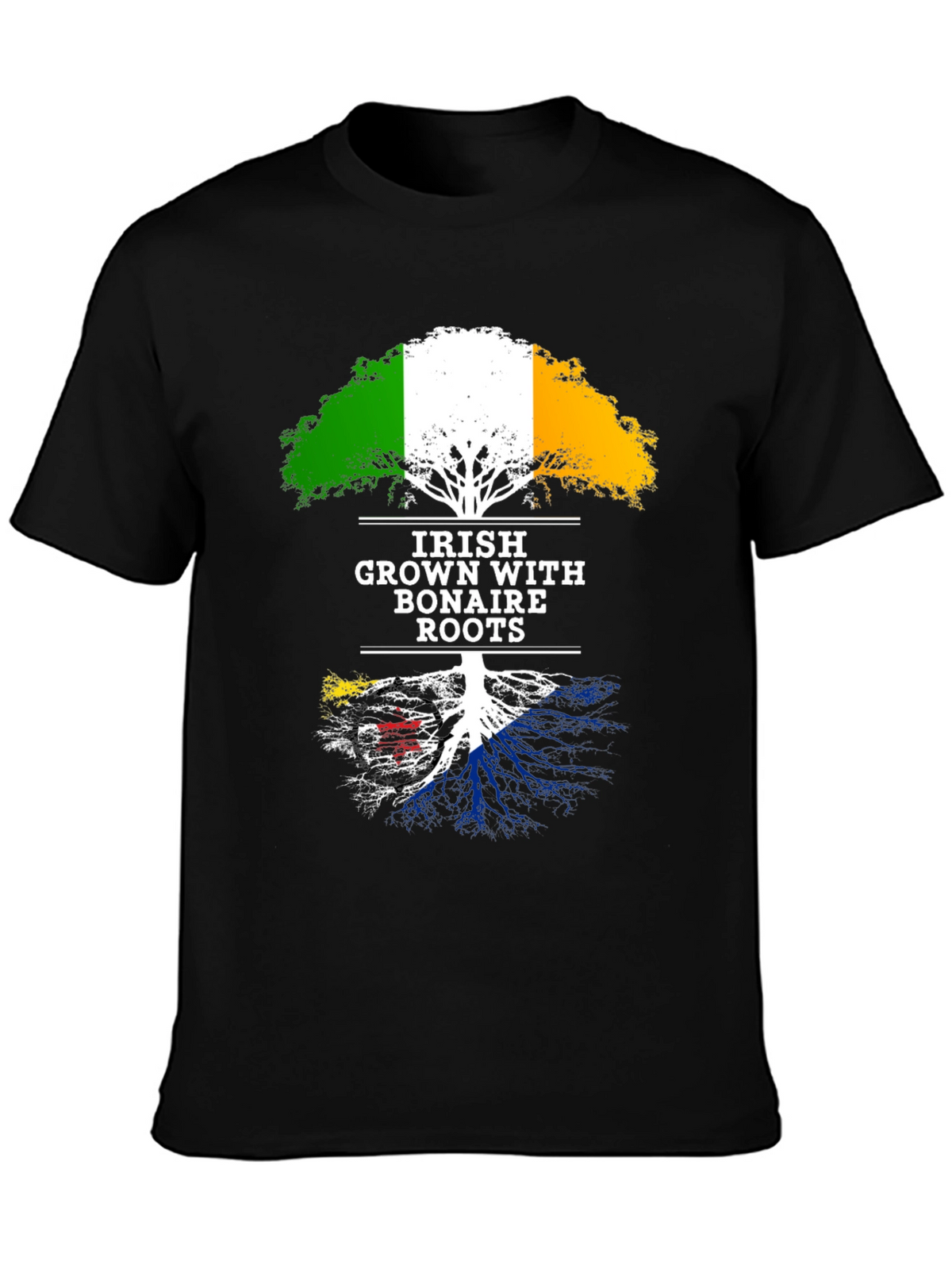 Irish Grown with Bonaire Roots T-Shirt