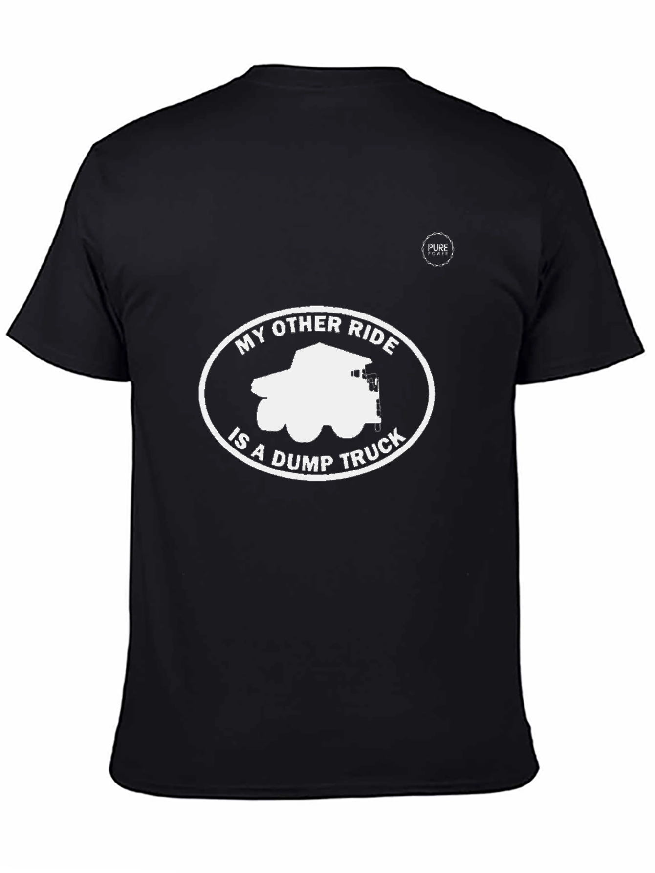 Dump Truck Ride T-Shirt - Mens Funny Vehicle Tee