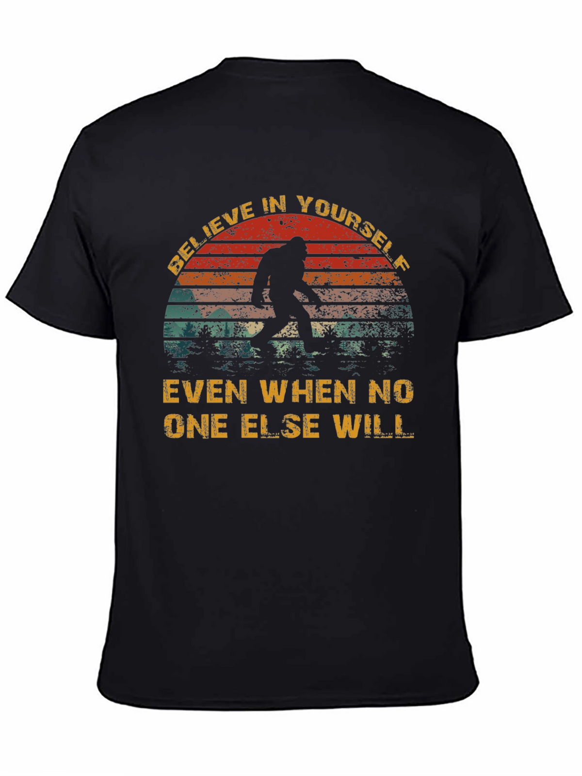 Believe Bigfoot T-Shirt - Funny Cryptozoology Tee