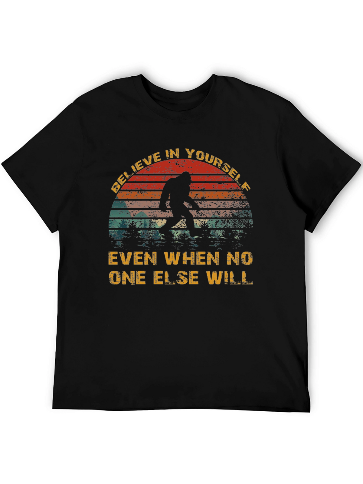 Believe Bigfoot T-Shirt - Funny Cryptozoology Tee