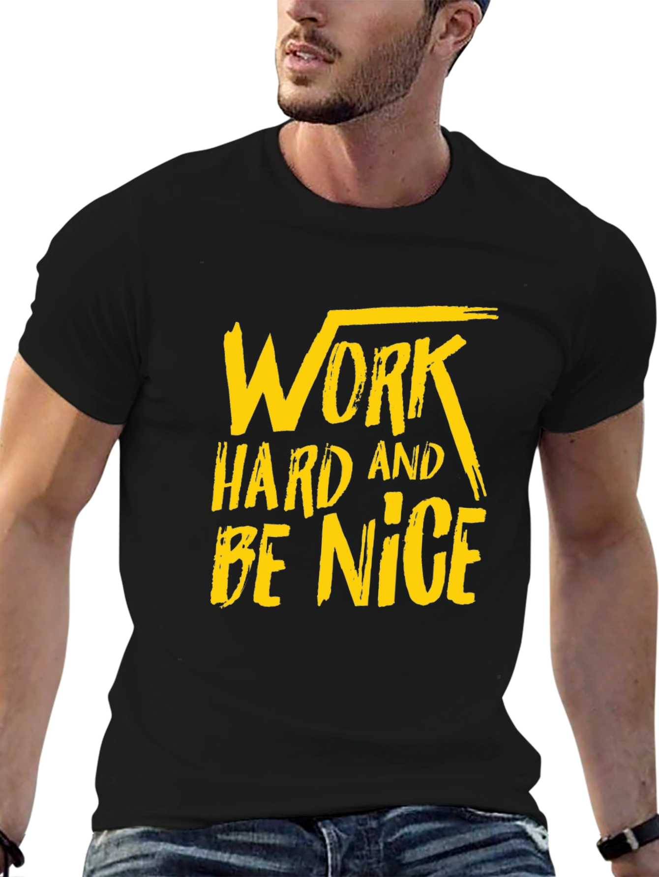 Work Hard Be Nice Graphic Tee