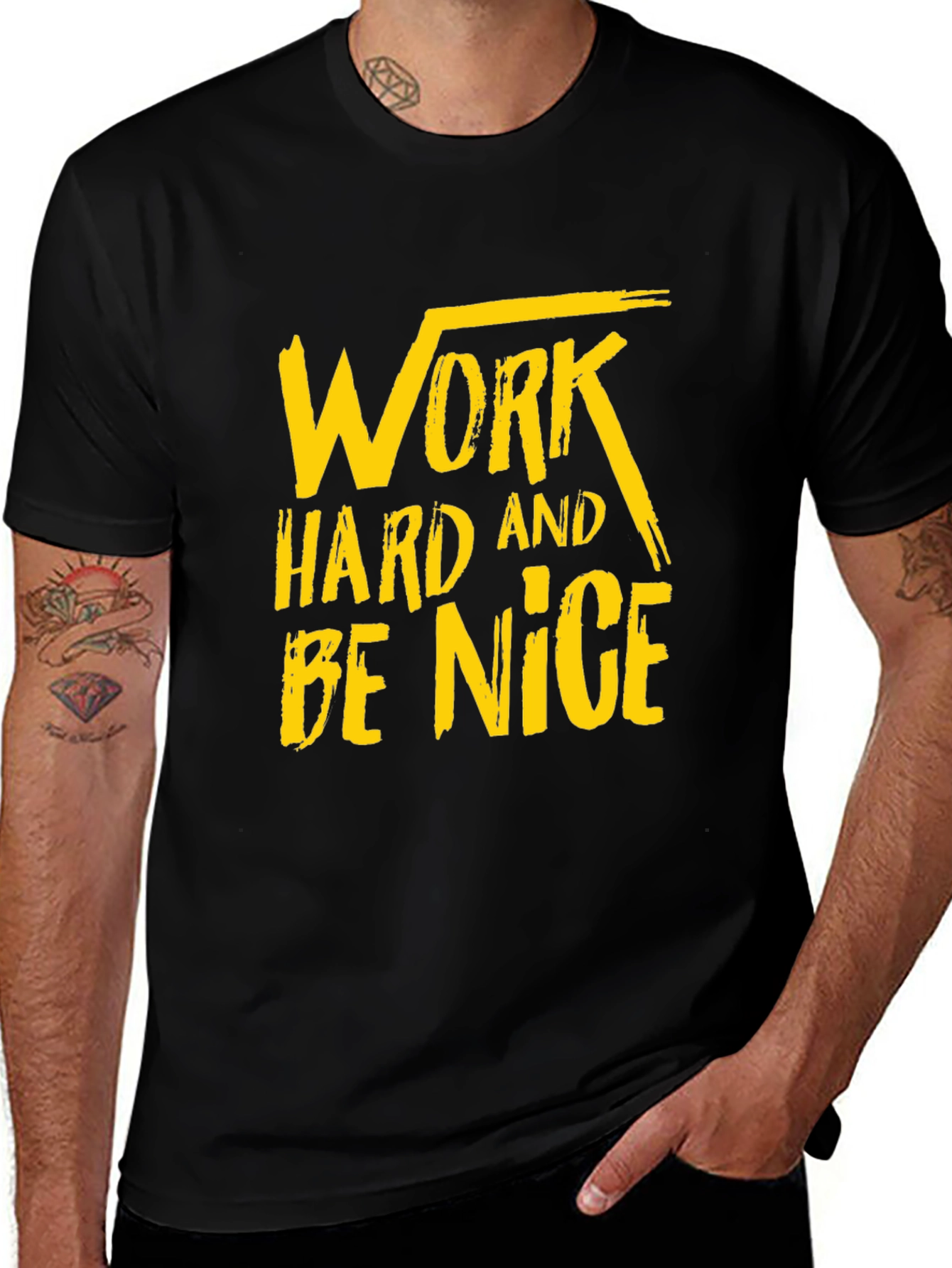 Work Hard Be Nice Graphic Tee