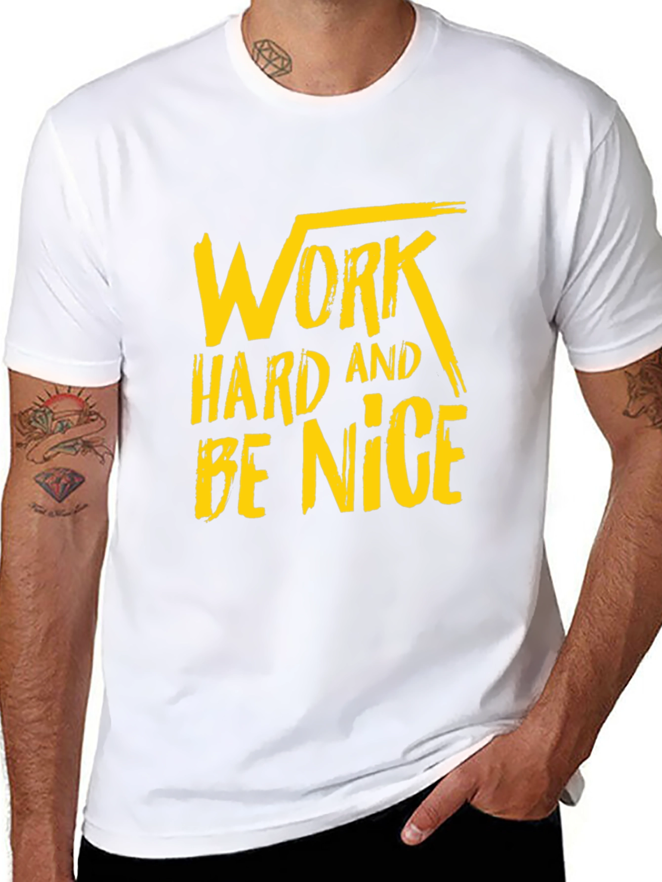 Work Hard Be Nice Graphic Tee