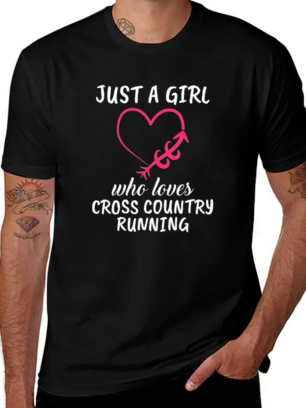 Cross Country Running Girls T-Shirt