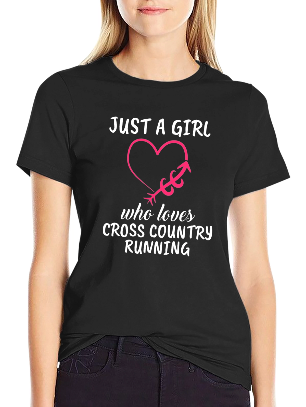 Cross Country Running Girls T-Shirt