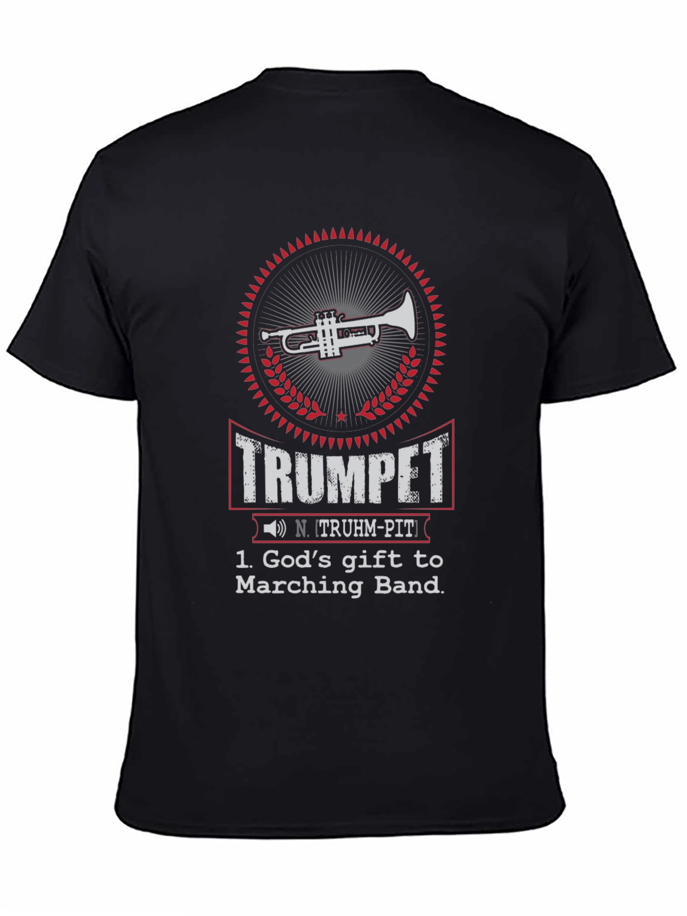 Trumpet Gods Gift Marching Band T-Shirt