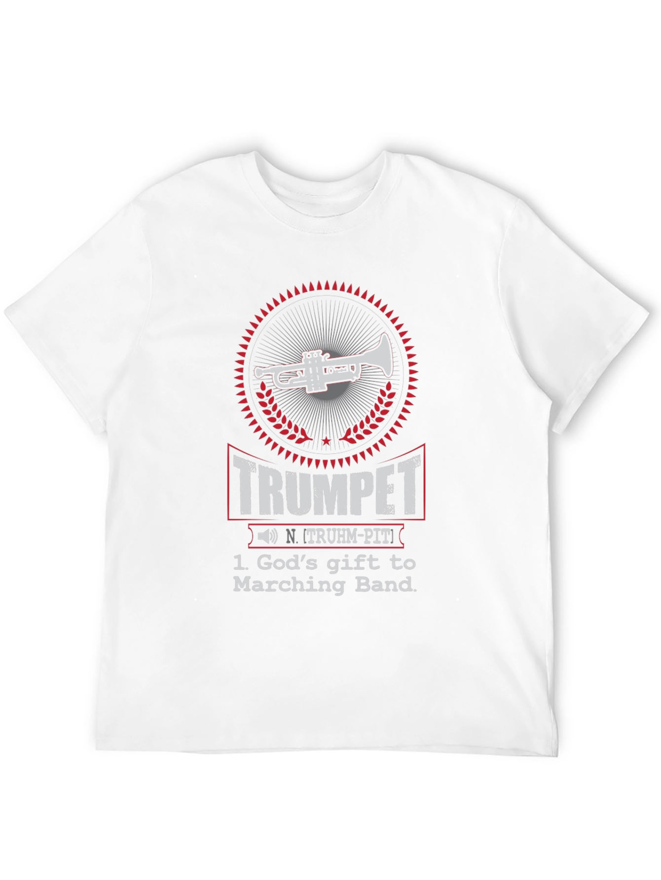 Trumpet Gods Gift Marching Band T-Shirt
