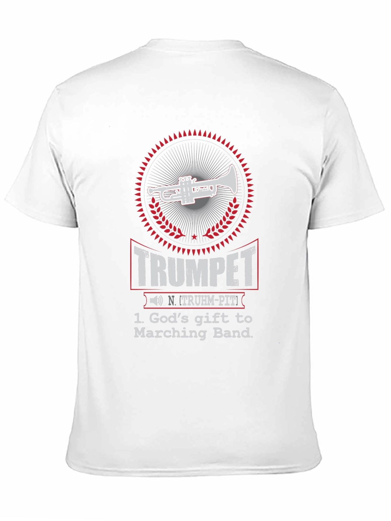 Trumpet Gods Gift Marching Band T-Shirt