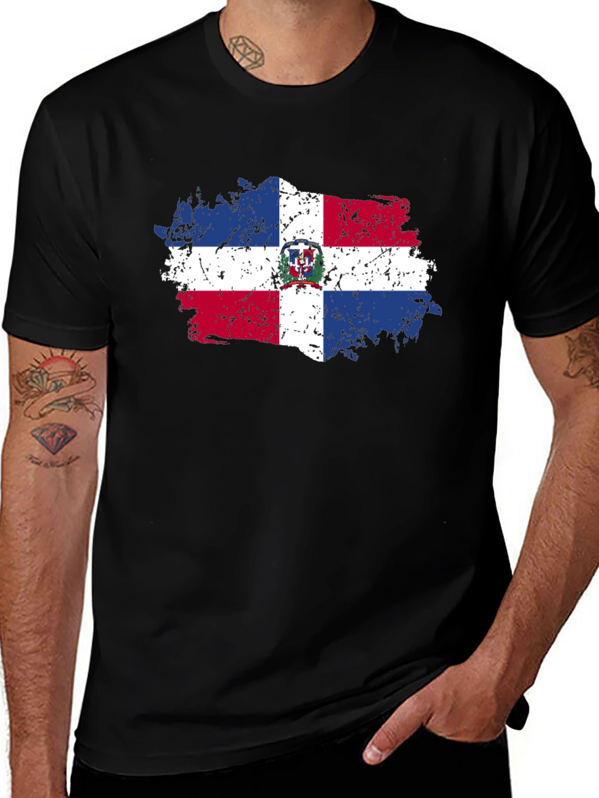 Dominican Republic Flag T-Shirt