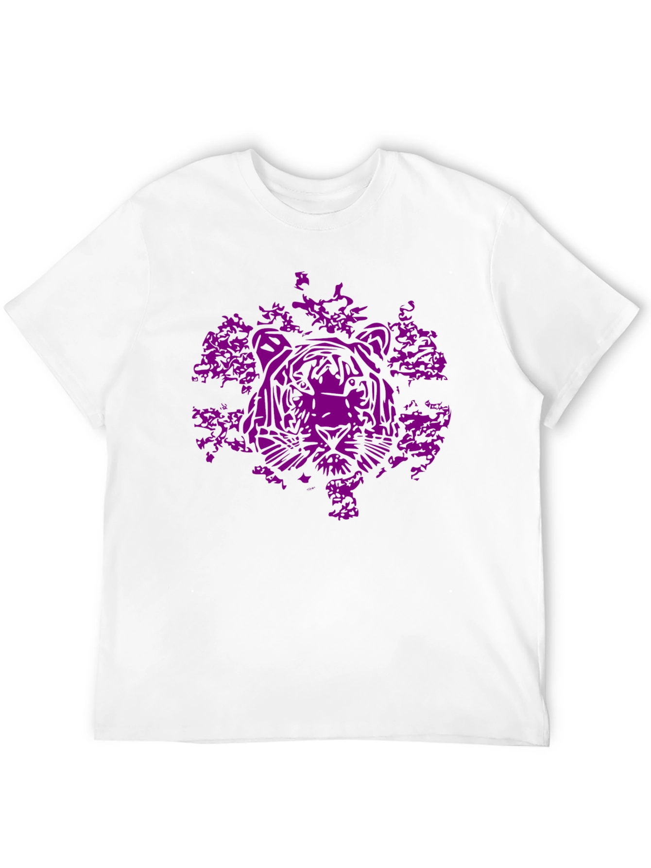 Tiger Graphic Black T-Shirt