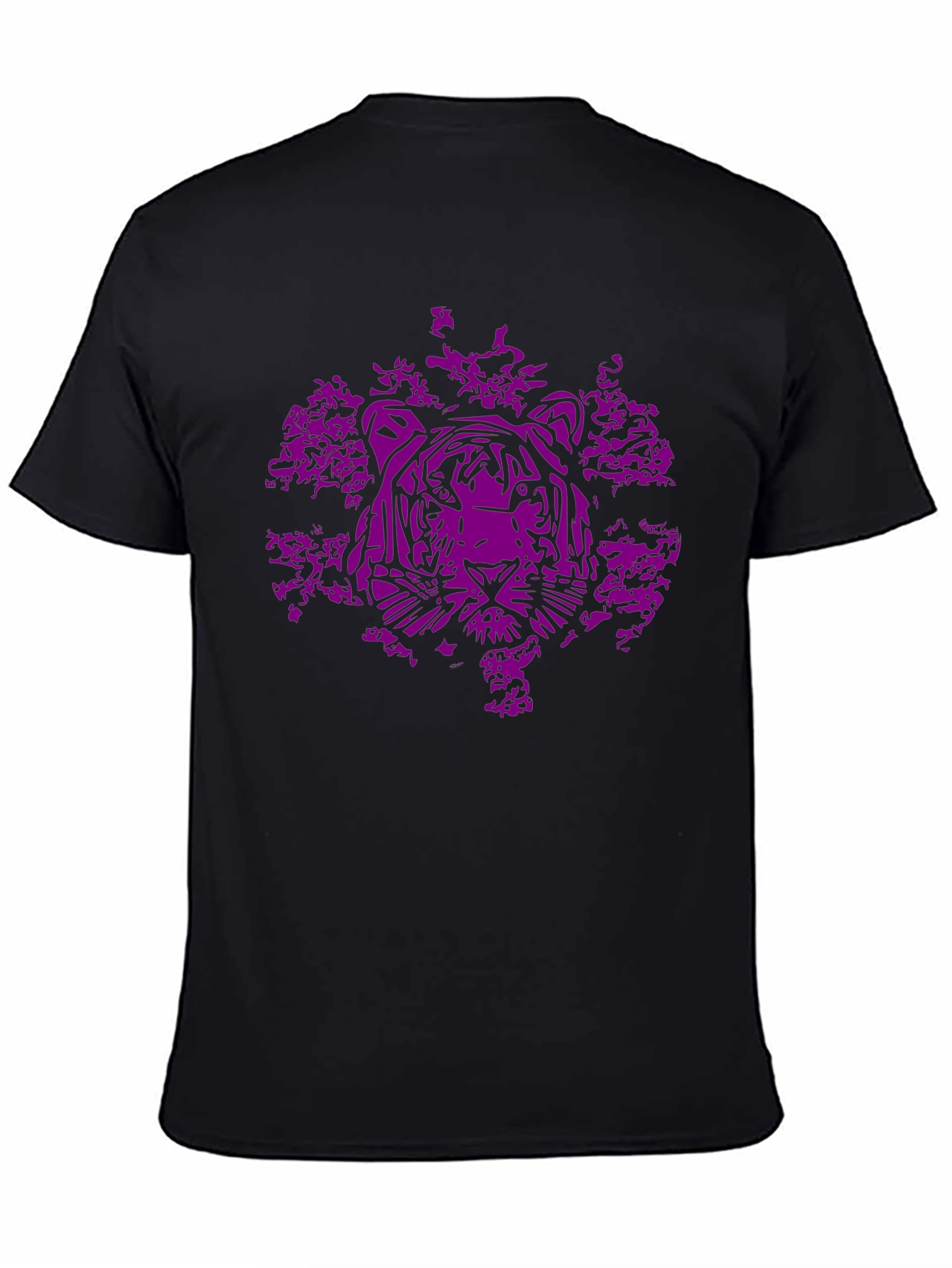 Tiger Graphic Black T-Shirt