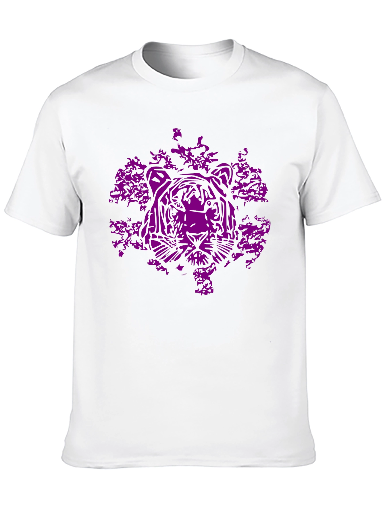 Tiger Graphic Black T-Shirt
