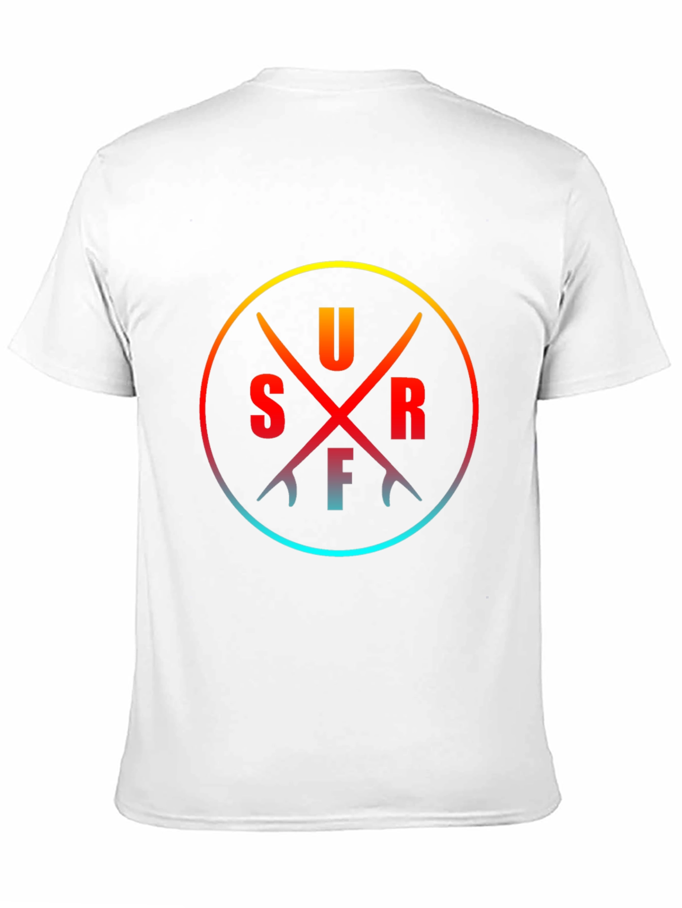 Surfboards Circle Tee - Casual Style