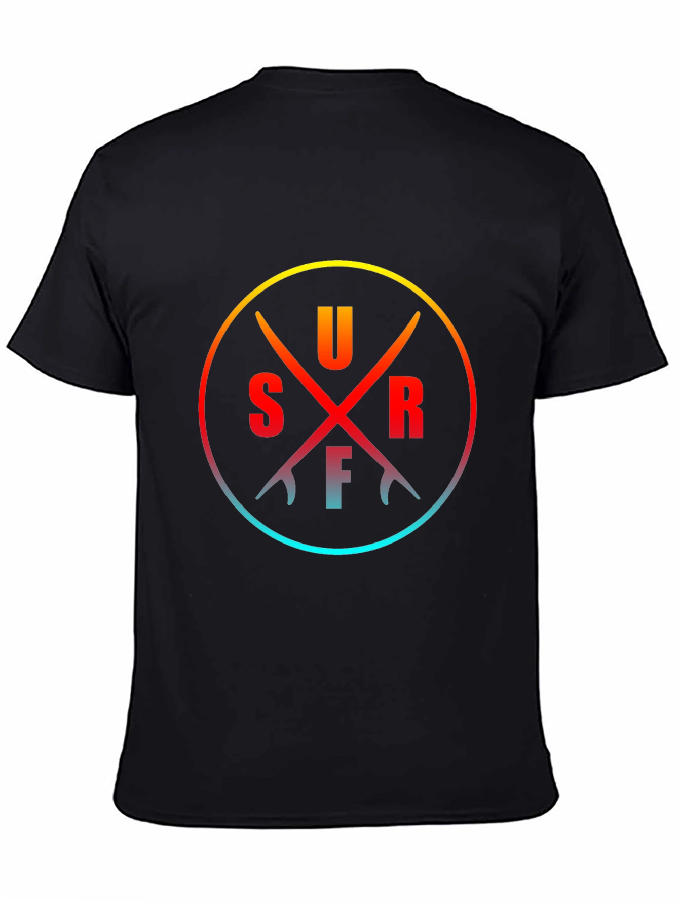 Surfboards Circle Tee - Casual Style