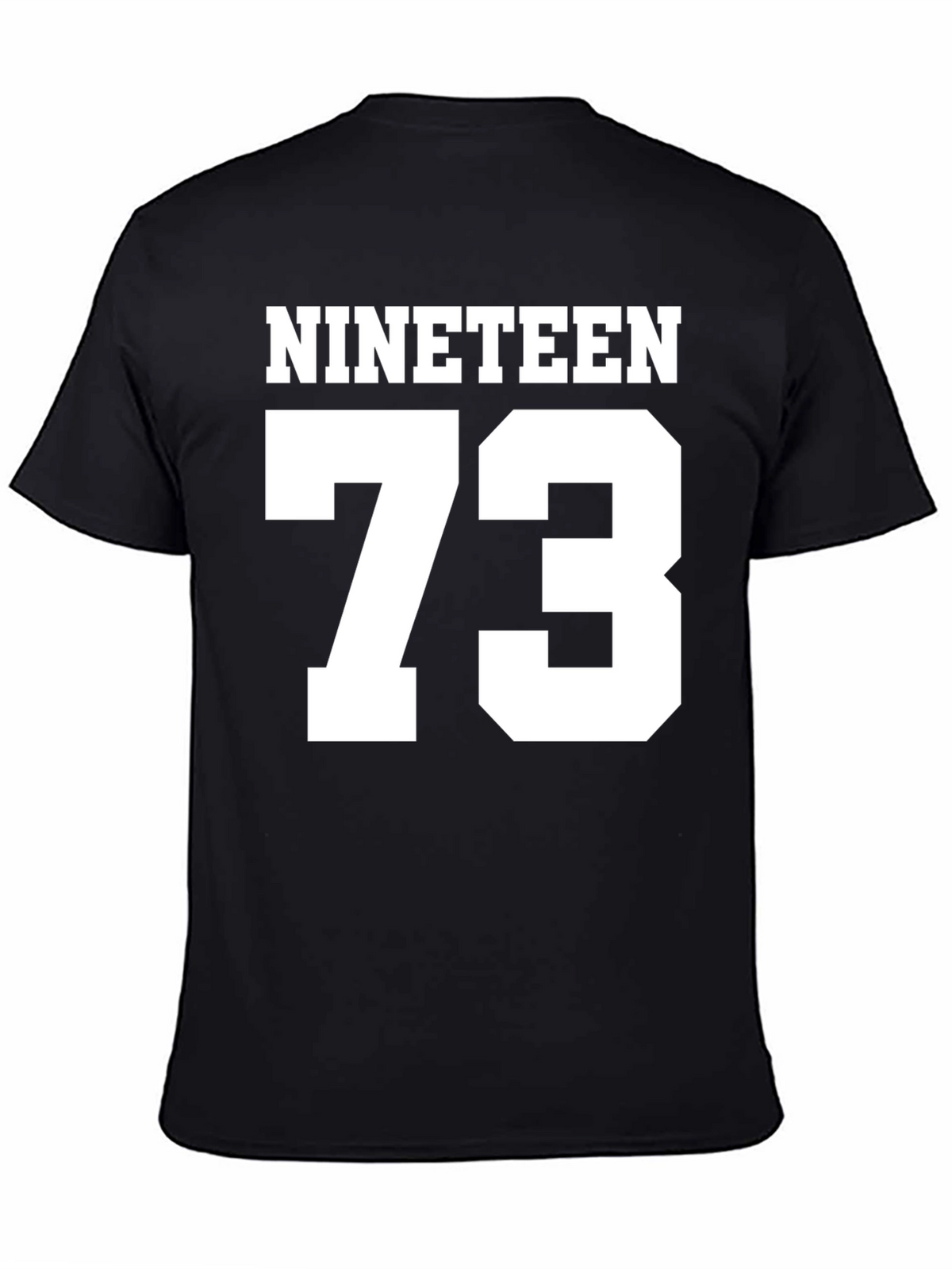 Nineteen 73 Black Graphic Tee