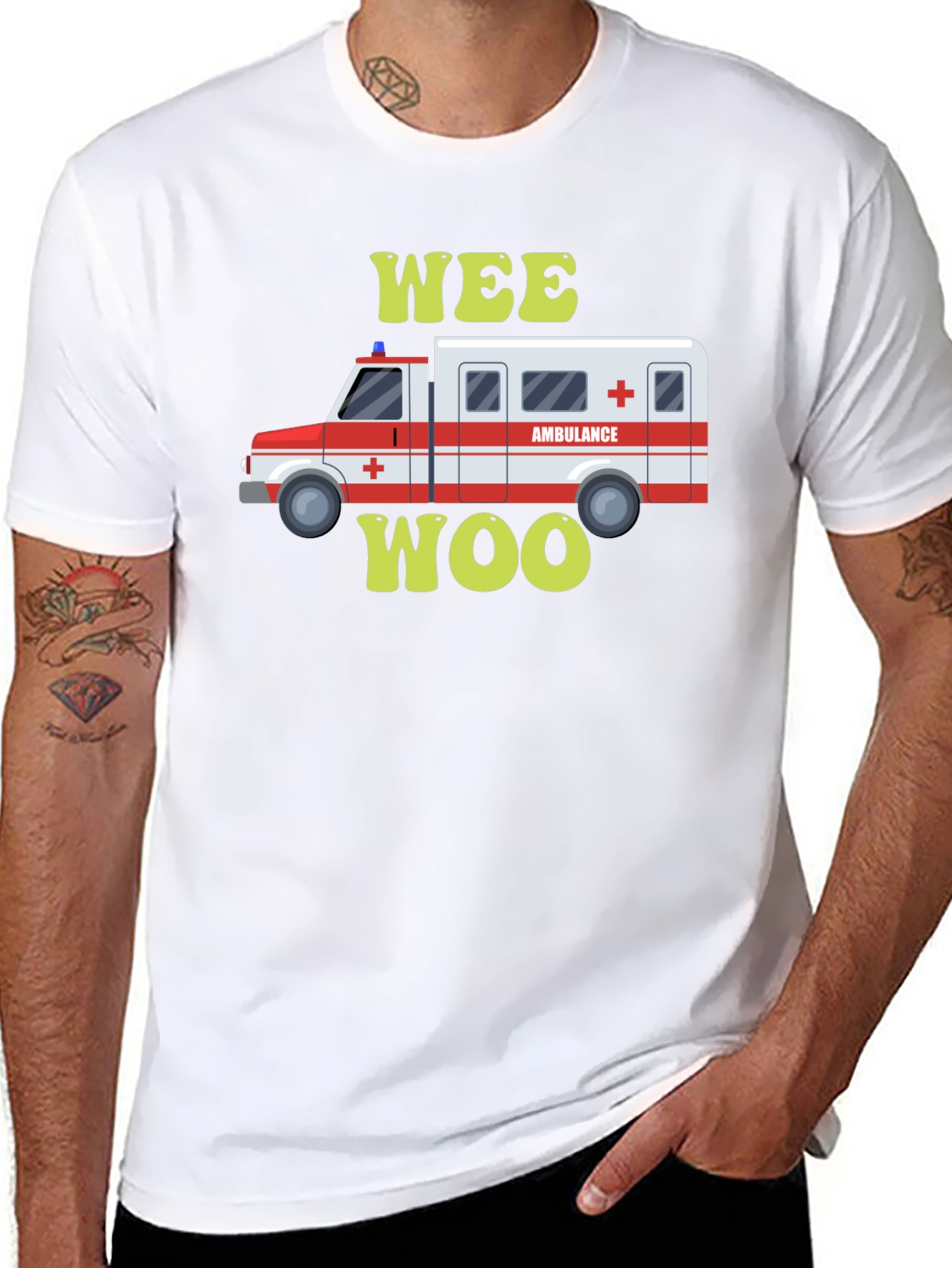 Wee Woo Ambulance T-Shirt - Emergency Vehicle Tee