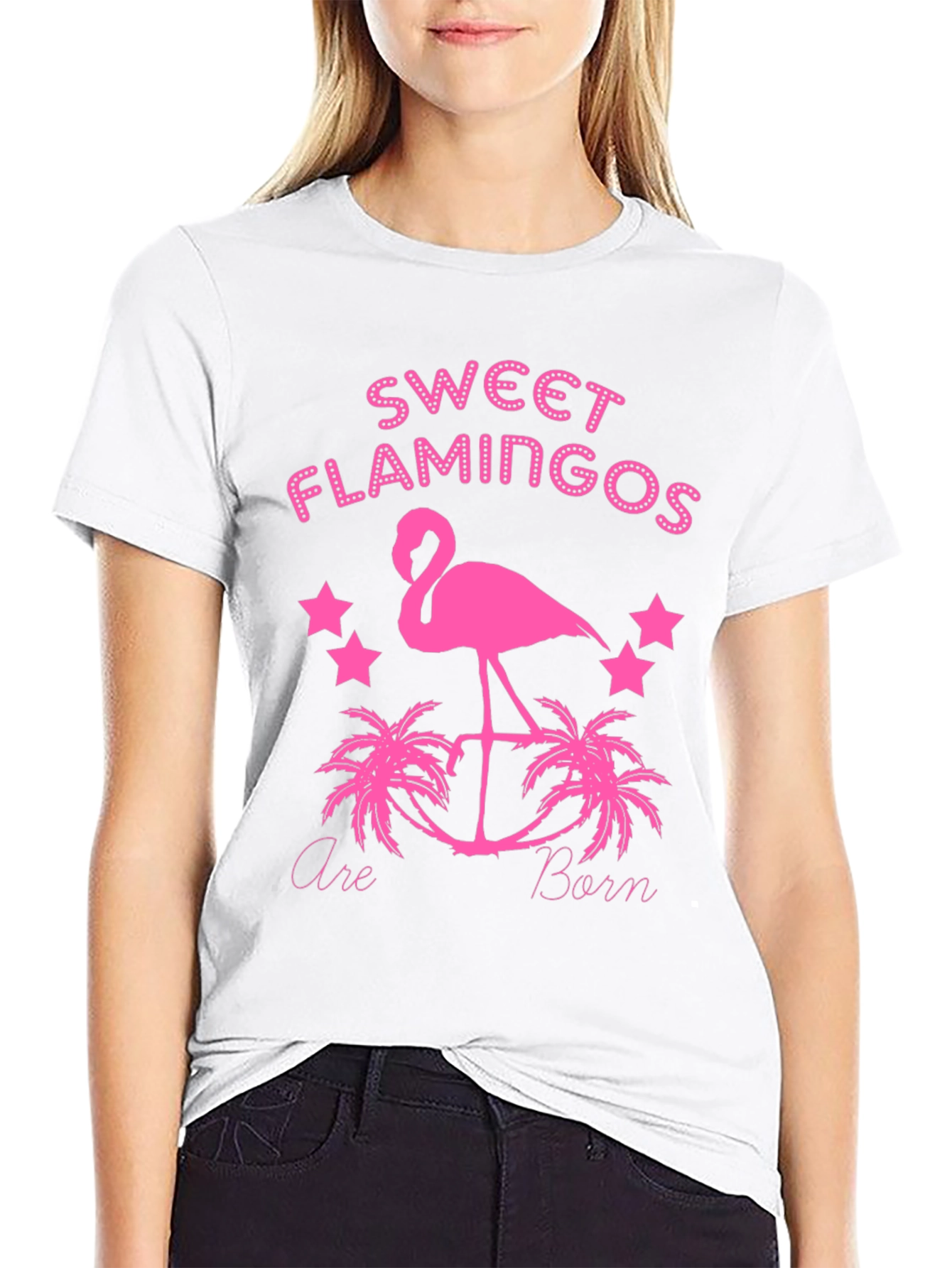 Sweet Flamingos T-Shirt - Born To Stand Out