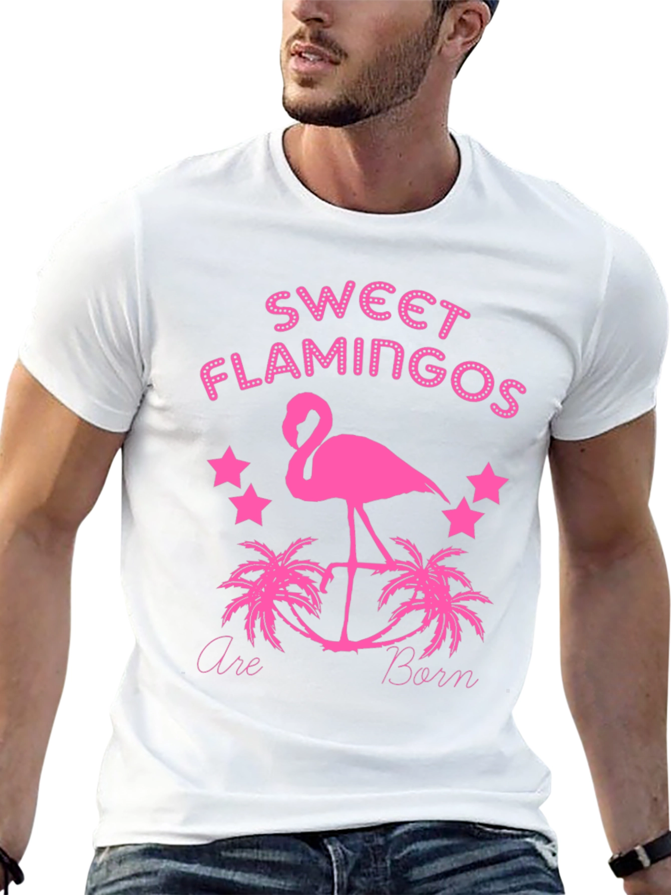 Sweet Flamingos T-Shirt - Born To Stand Out