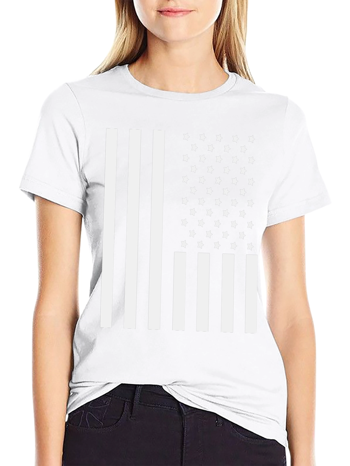 American Flag Graphic T-Shirt - Patriotic USA Pride