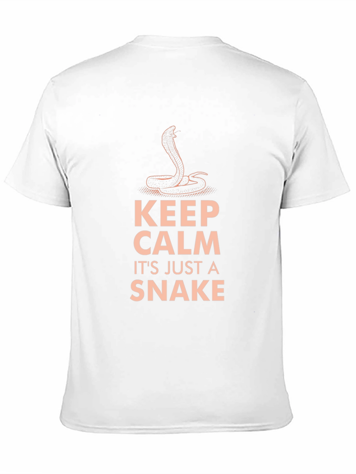 Keep Calm Snake T-Shirt - Cobra Design