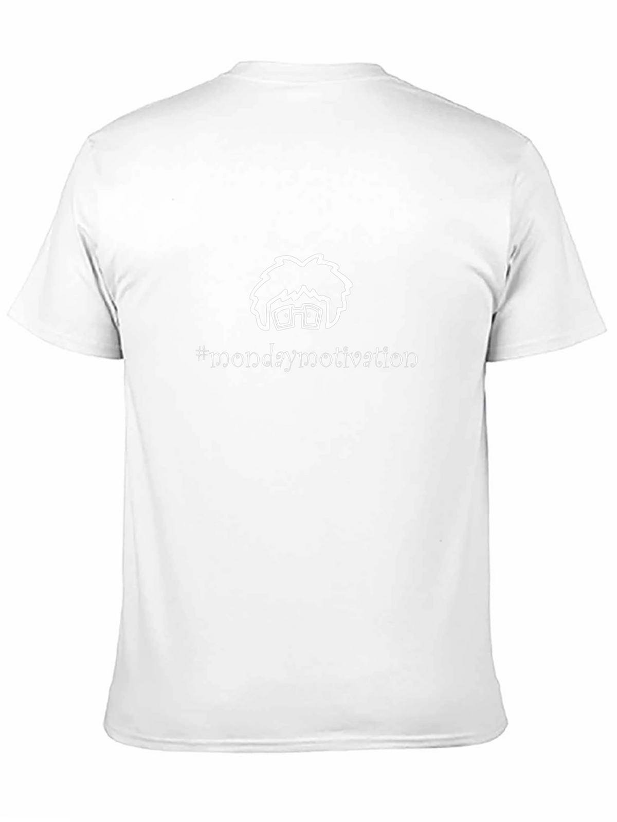 Monday Motivation Graphic Tee - Black