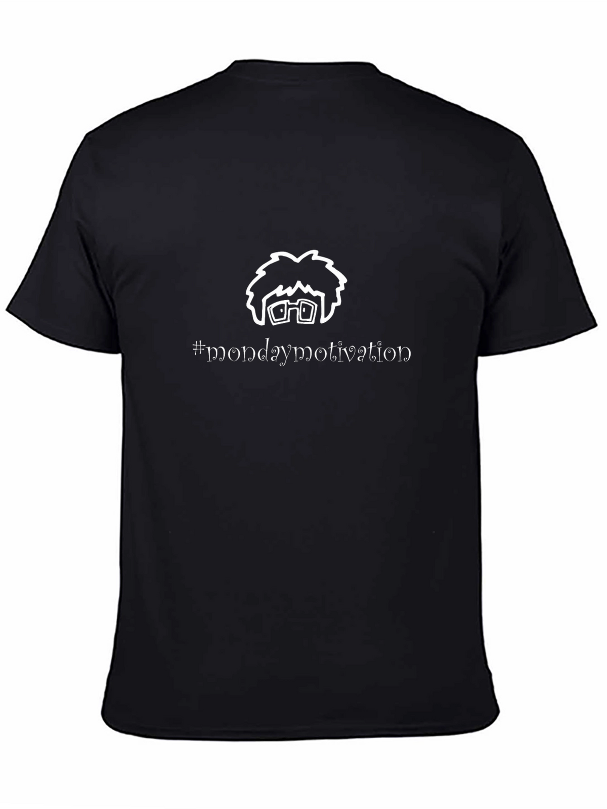 Monday Motivation Graphic Tee - Black