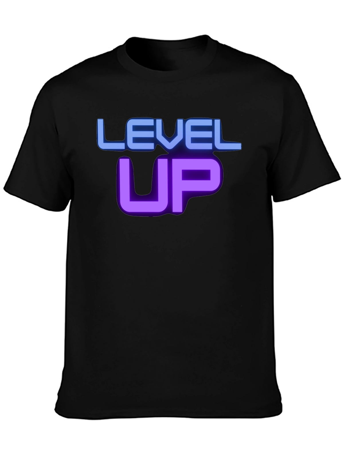 Level Up Graphic T-Shirt - Gamer Style Tee